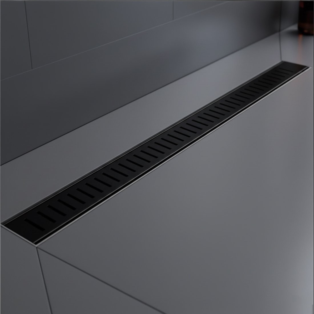 Трап/канал Lauter 2120182-C1MB 800x70 (черный матовый)