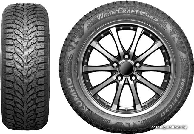 Зимние шины Kumho WinterCraft ice Wi32 235/50R18 101T (шипы)