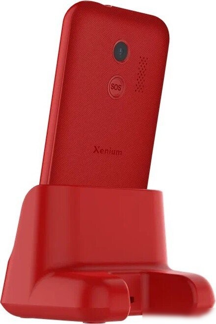 Кнопочный телефон Xenium X718 (красный)