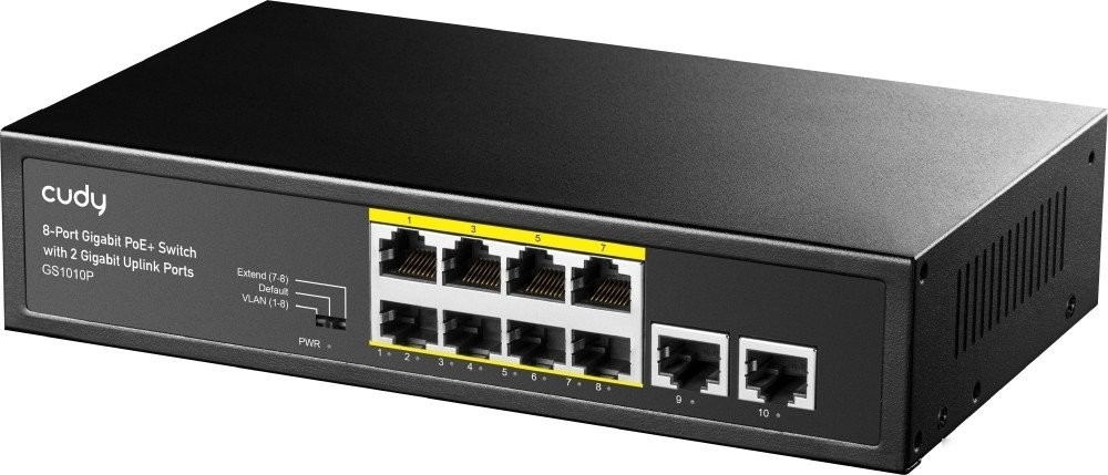 Неуправляемый коммутатор Cudy GS1010P 1.0