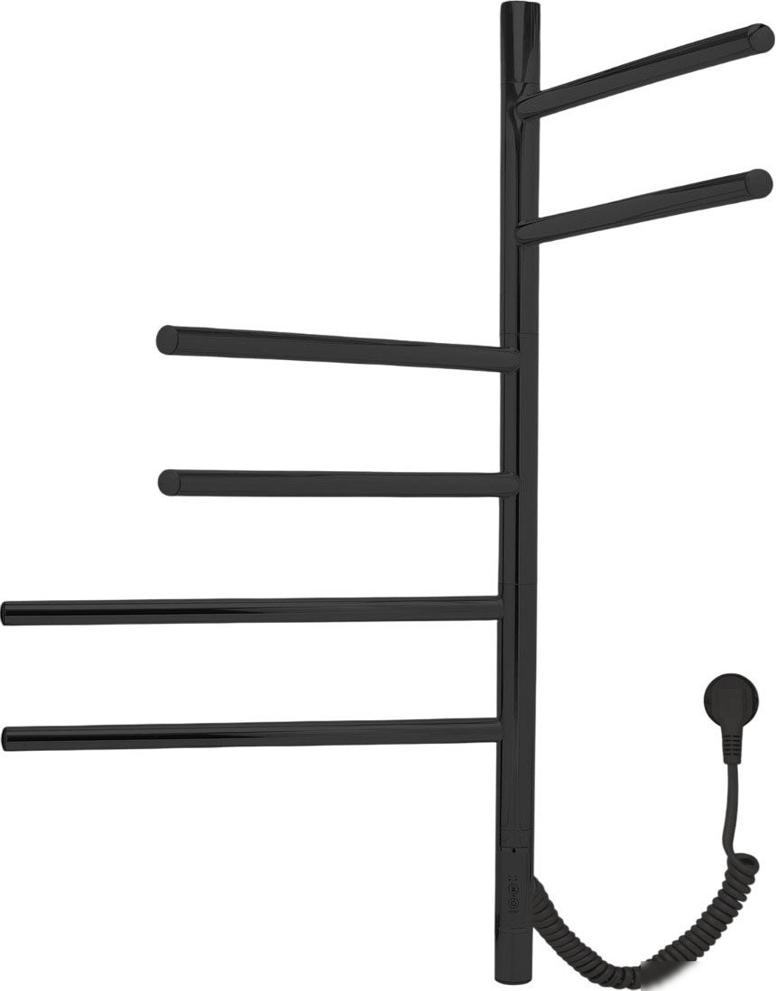 Полотенцесушитель Gloss & Reiter E2.L.43x80.F6 (таймер, муар черный)