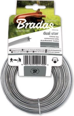 Леска для триммера Bradas Ripper Dual ZRG3015K (звезда)