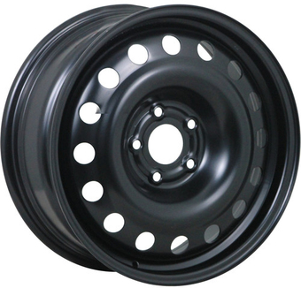 Штампованные диски TREBL R-1728 17x7" 5x114.3мм DIA 67.1мм ET 47мм black