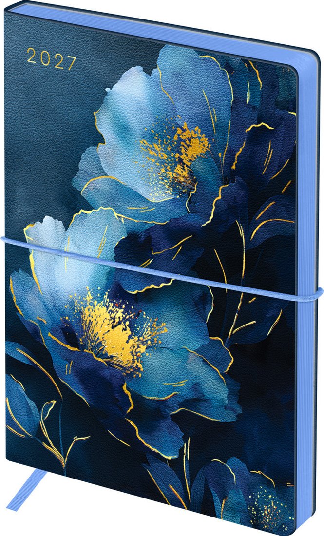 Ежедневник BG Ornament DdА6+_68133 (176л, голубой)