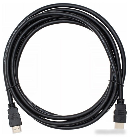 Кабель CACTUS HDMI - HDMI CS-HDMI.1.4-3 HDMI (3 м, черный)