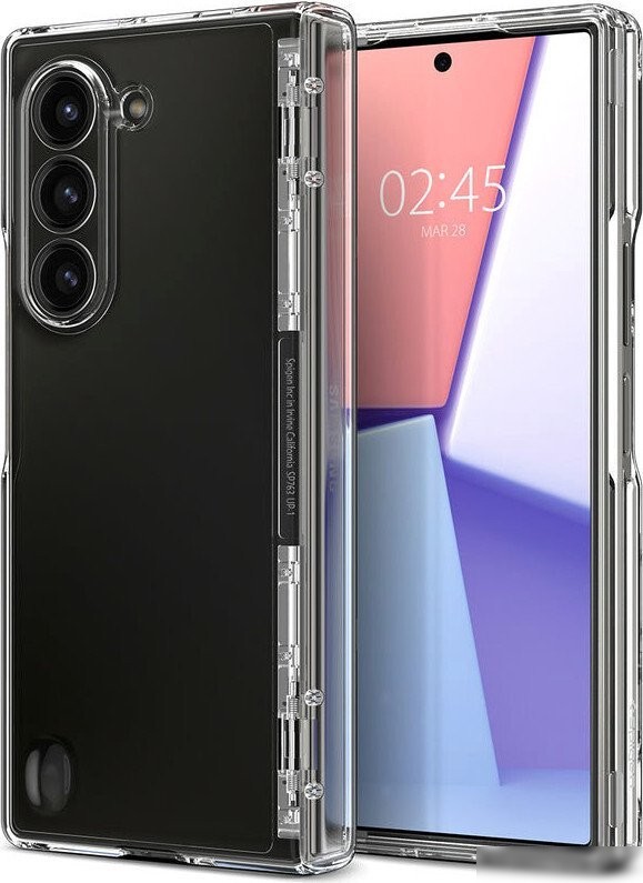 Чехол для телефона Spigen Ultra Hybrid Pro для Samsung Galaxy Z Fold 6 ACS07813 (прозрачный)