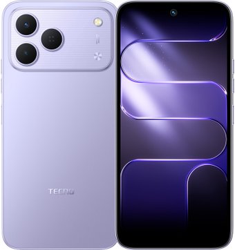 Телефон Tecno Spark 50 KN4n 8GB/256GB (фиолетовый)