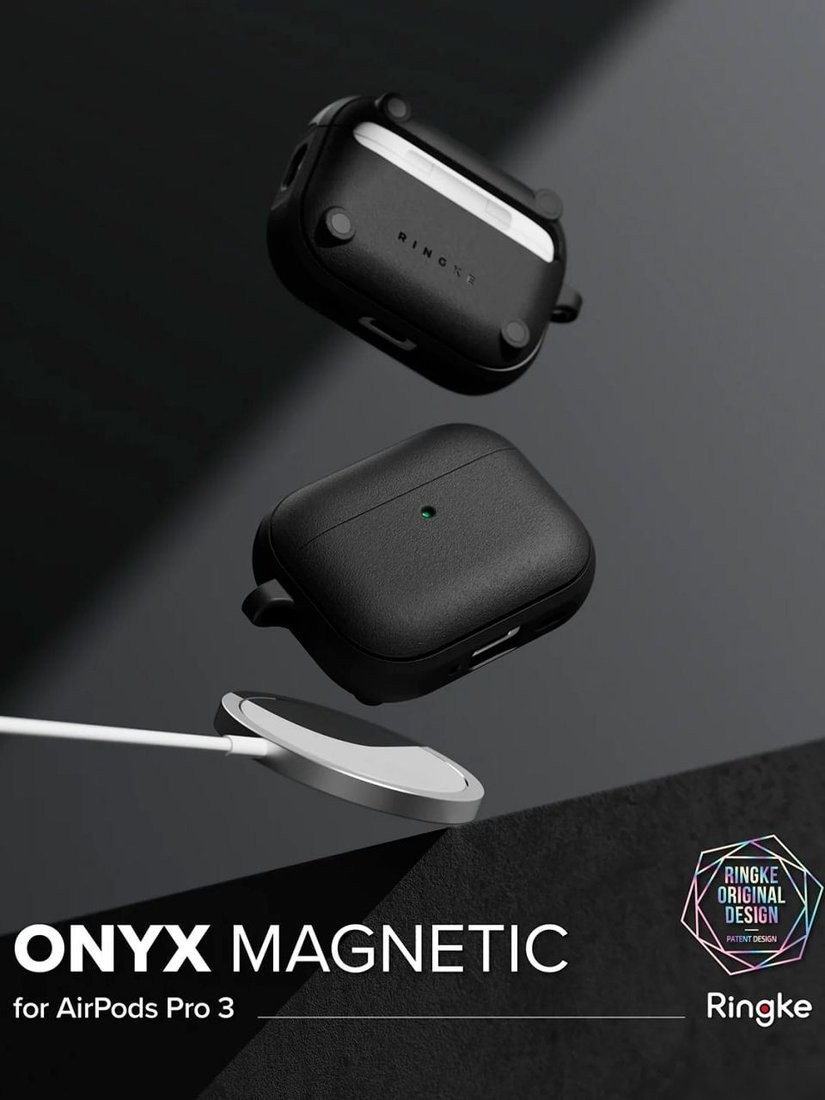Чехол Ringke Onyx Magnetic для Airpods Pro 3 Black