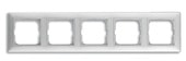 Рамка ABB Basic 55 1725-0-1483 (альпийский белый)