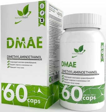 Витамины, минералы NaturalSupp ДМАЭ, 60 капс.
