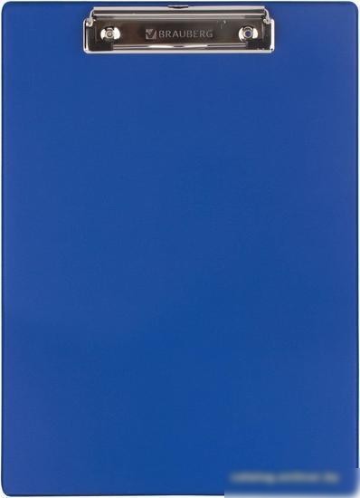 Планшет с зажимом BRAUBERG 232217 (синий)