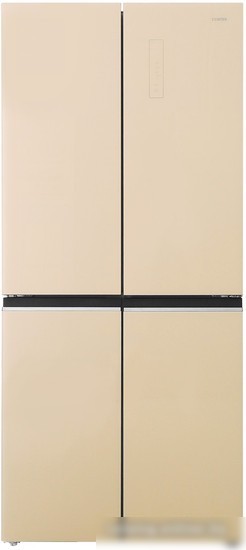 Четырёхдверный холодильник CENTEK CT-1744 Beige