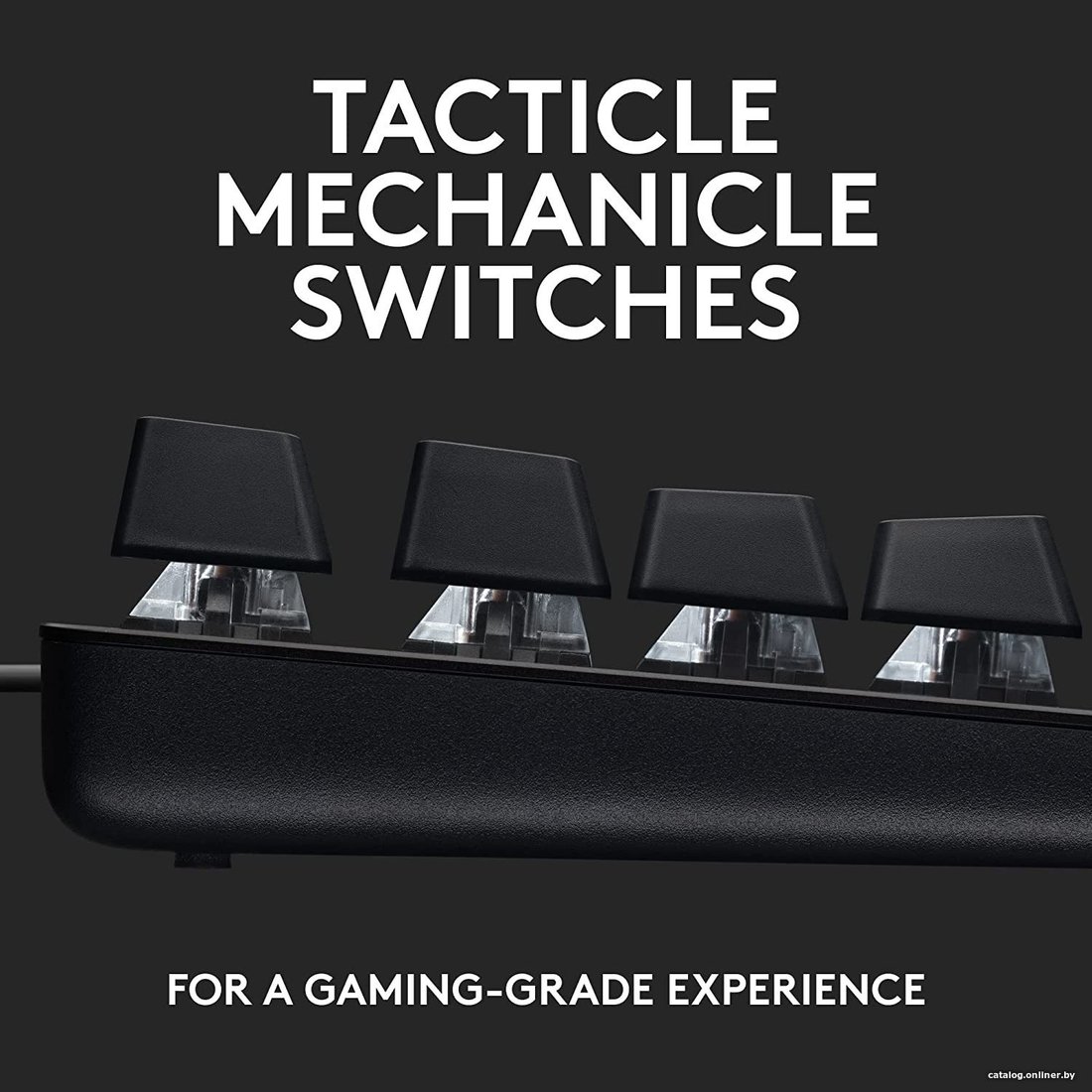 Клавиатура Logitech G412 SE 920-010440 (черный, с гравировкой)
