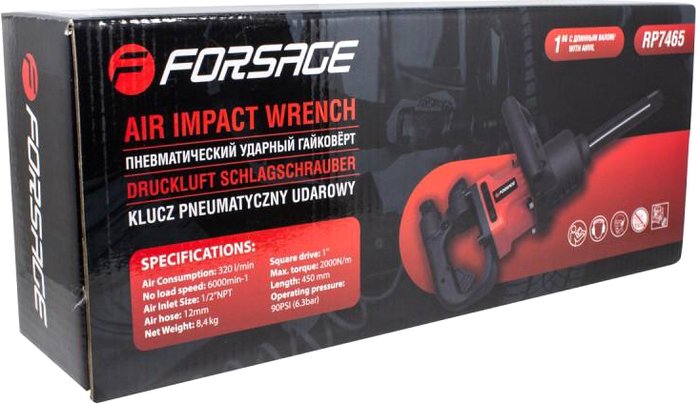 Пневматический гайковерт FORSAGE F-RP7465