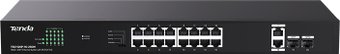 Неуправляемый коммутатор Tenda TEG1120P-16-250W