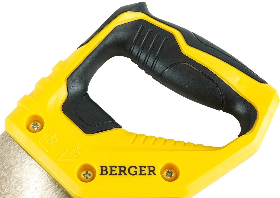 Ножовка Berger По дереву 450мм 3D заточка 7TPI BG1842
