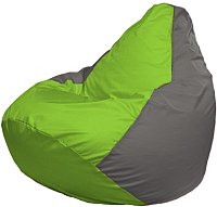 Кресло-мешок Flagman Груша Мега XXXL Г3.1-160 (салатовый/серый)