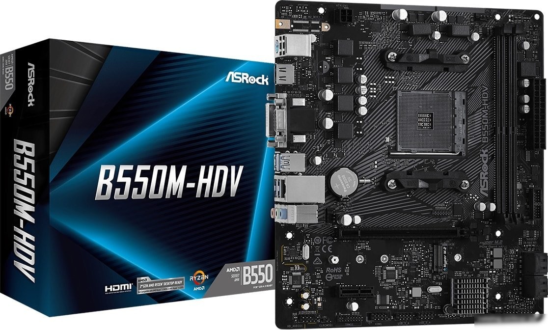 Материнская плата ASRock B550M-HDV