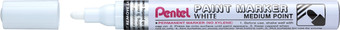 Маркер перманентный Pentel Paint MFP10-W (белый)