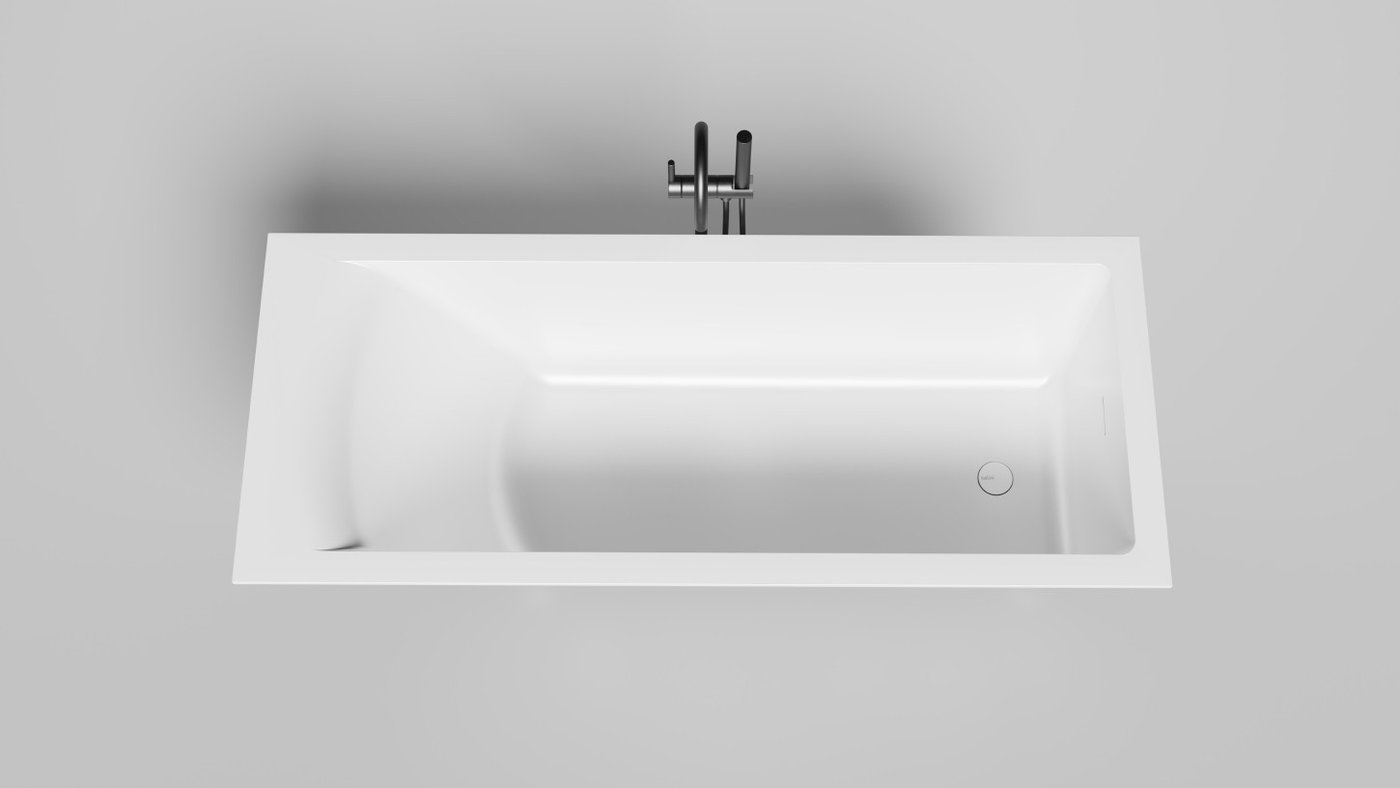 Ванна Salini Cascata Kit 170x70 104823M (S-Stone, матовый)