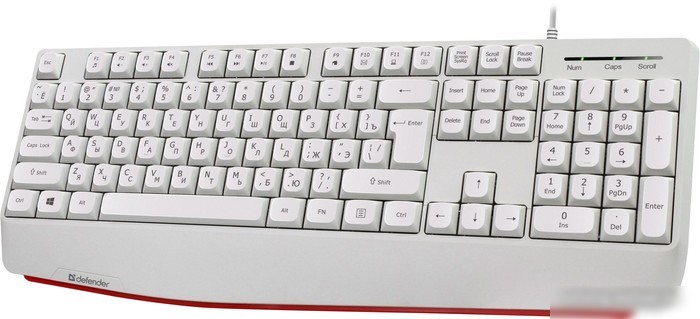Клавиатура Defender Atom HB-546 (белый)
