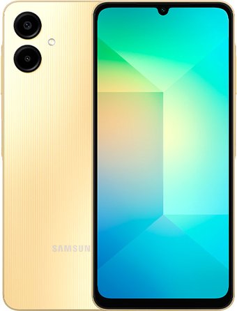 Телефон Samsung Galaxy A06 SM-A065F 4GB/128GB (золотистый)