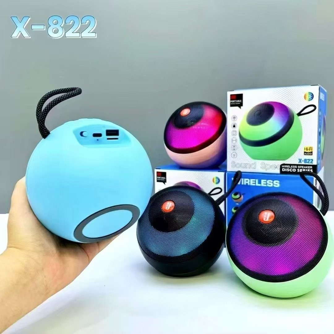 Беспроводная колонка Bseng X-822 (розовый)