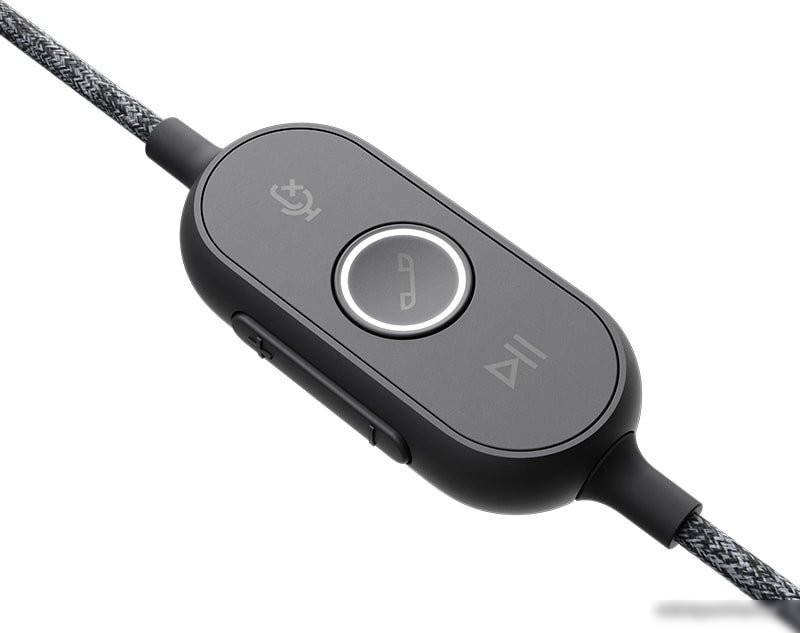 Офисная гарнитура Logitech Zone Wired MS