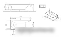 Каркас AM.PM Spirit W72A-180-080W-R2