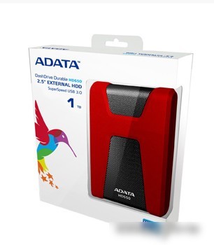 Внешний жесткий диск A-Data DashDrive Durable HD650 1TB (AHD650-1TU3-CRD)