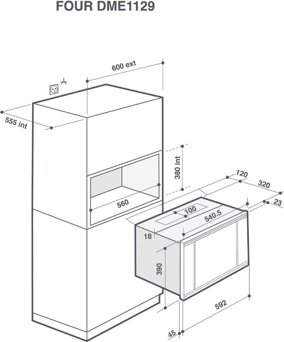 Микроволновая печь Brandt BMG2120W