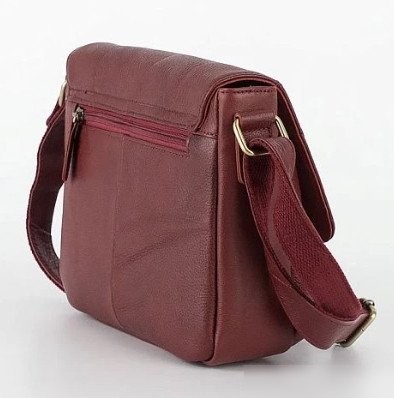 Женская сумка Poshete 827-3641D-BRD (бордовый)