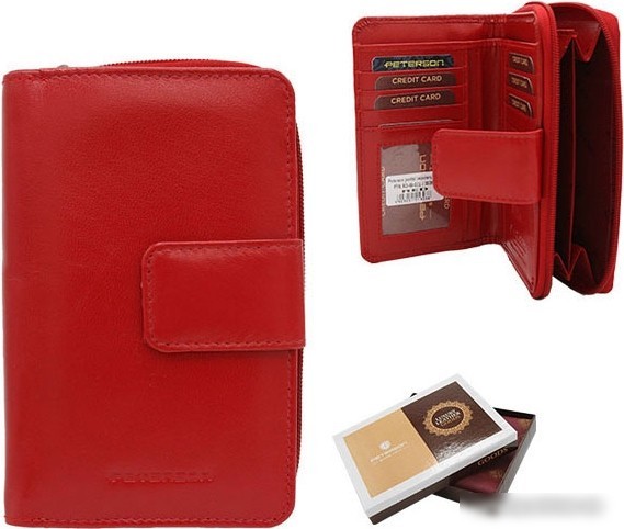 Кошелек Peterson PTN RD-48-GCL (красный)