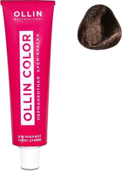 Крем-краска Ollin Professional Color перманентная 6/00 темно-русый глубокий 100 мл