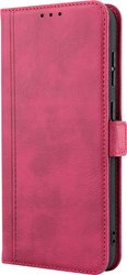 Чехол для телефона Case Book для Redmi 13C 4G/Poco C65/Poco M6 5G с магнитной застежкой (темно-красный)