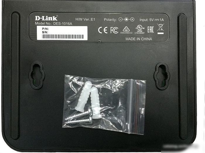Неуправляемый коммутатор D-Link DES-1016A/E2A