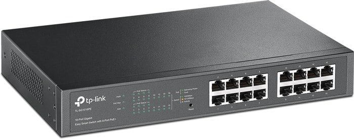 Настраиваемый коммутатор TP-Link TL-SG1016PE
