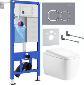 Унитаз подвесной Roxen StounFix Dual Fresh 968519