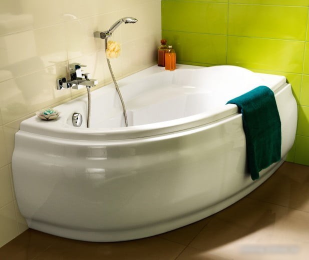 Ванна Cersanit Joanna 160x95 L (с ножками и экраном)