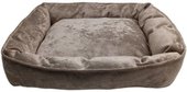 Лежак Homepet Plush 84196 (50x45x15см, латте)