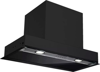 Кухонная вытяжка Elikor Sense Glass 60П-1000 229361 (черный/черное стекло)