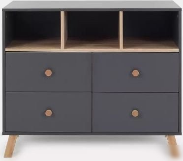 Детский комод Rant Vester 116 (Moon Grey)