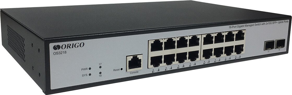 Управляемый коммутатор 3-го уровня Origo OS3218/A1A
