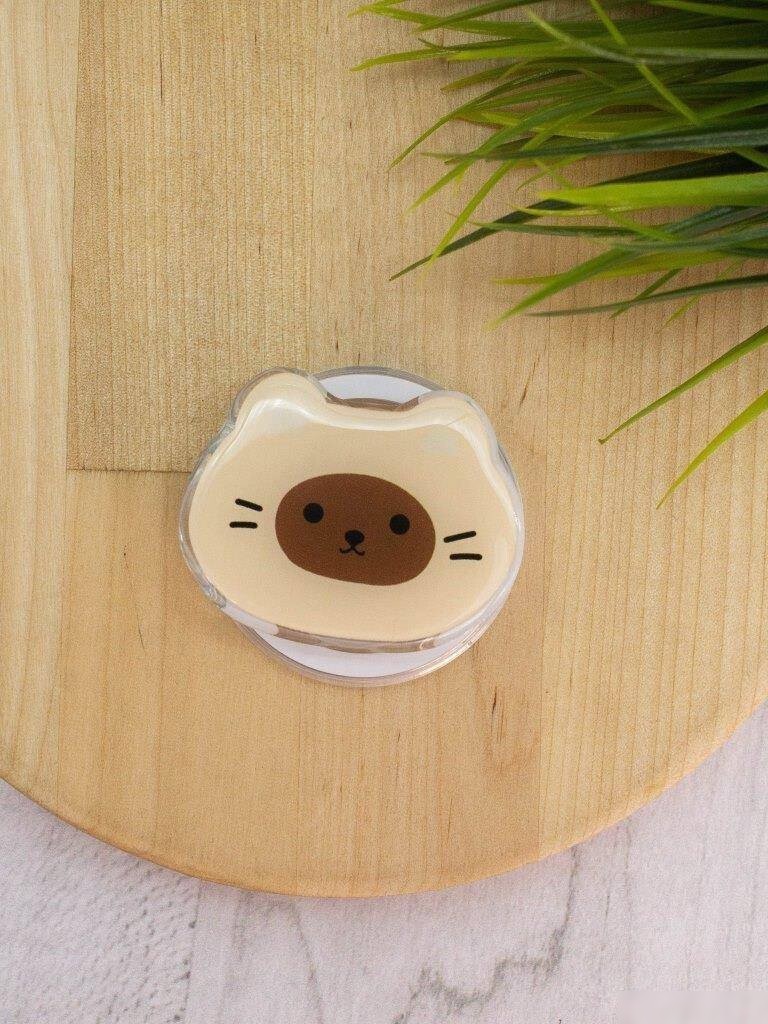 Попсокет ILikeGift Bear Cat 5783673