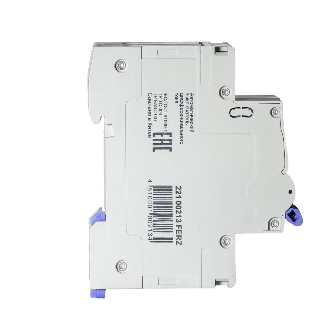Дифференциальный автомат Dr.Ferz FMO-EL-1P+N 25A 30mA 6kA AC C 2M 22100213FERZ