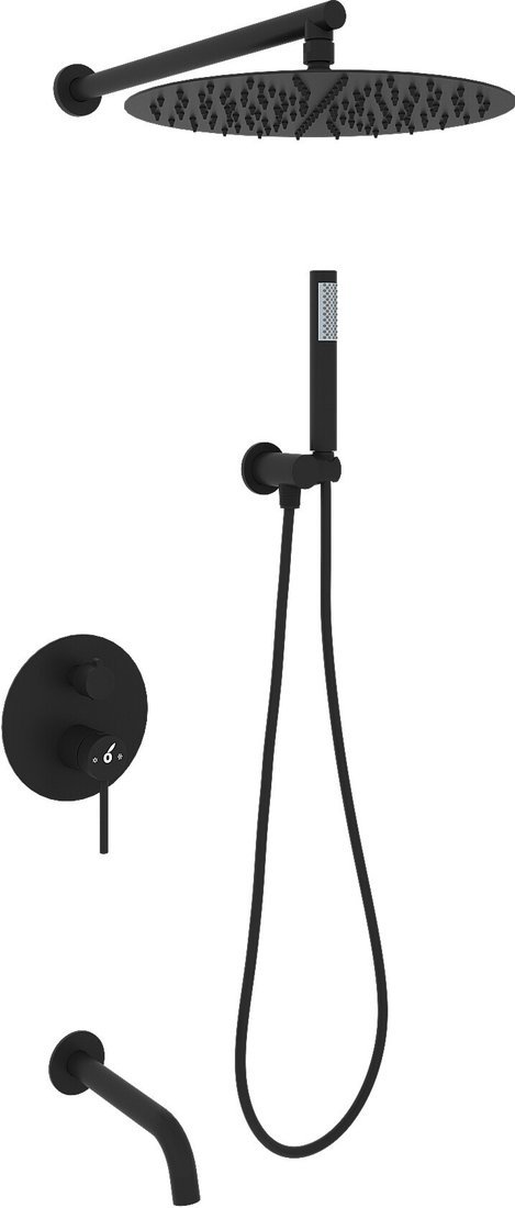 Душевая система Oliveeka OL-88939017-MB
