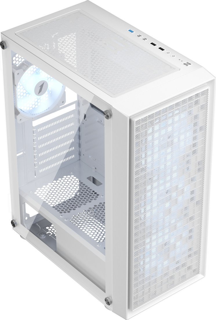 Корпус 1stPlayer GO6 GO6-WH-4FS7-W (белый)