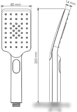 Душевая лейка Wasserkraft A126