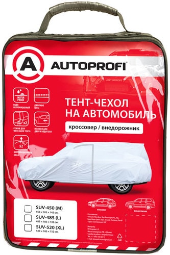 Тент на автомобиль Autoprofi SUV-485 (L)