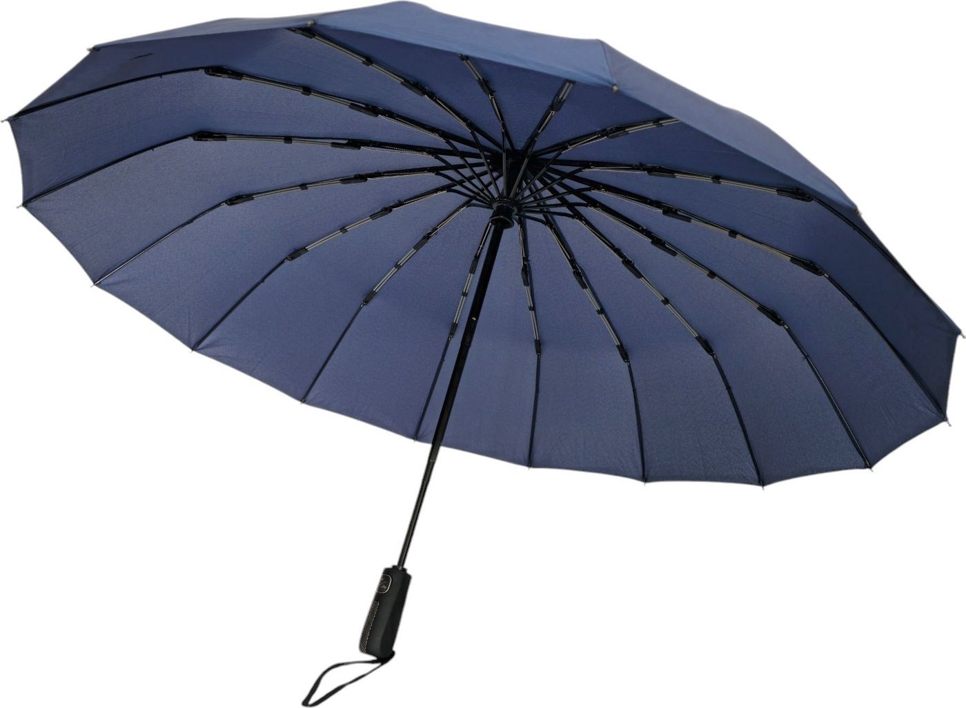 Складной зонт Rain Stop 2219 (синий)
